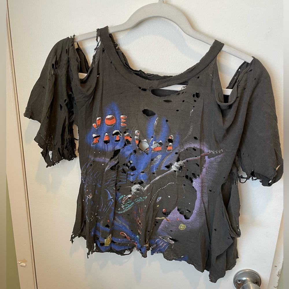 Distressed Graphic Tee